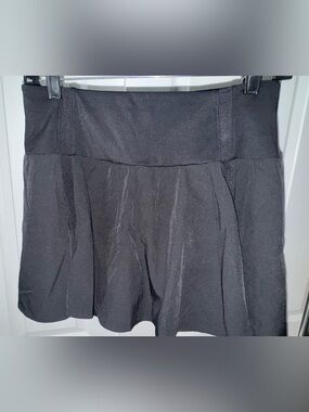 CRZ YOGA Black Tennis/Running Skirt